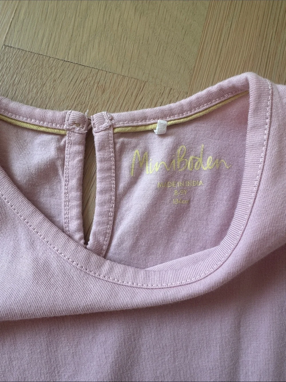 Mini Boden Pink Ice Cream Tulle Dress with Rainbow Ruffle Sleeves